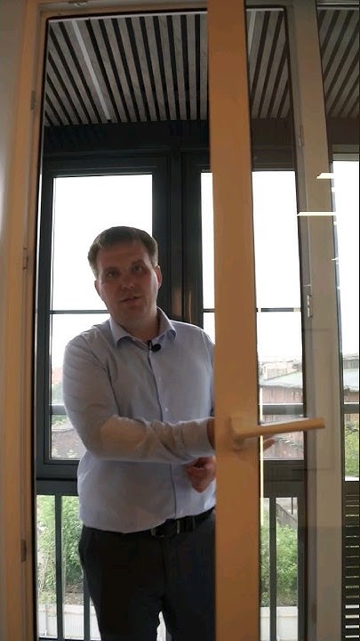 Раздвижная дверь на лоджию - YouTube