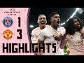 Highlights  solskjaers young stars stun psg  psg 13 manchester united  uefa champions league