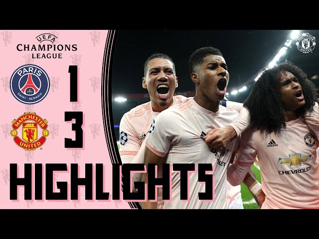 Highlights | Solskjaer'S Young Stars Stun Psg! | Psg 1-3 Manchester United  | Uefa Champions League - Youtube