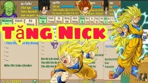 Phát Free Acc Ngọc Rồng Cho Anh Em Nghèo | Vào sau vẫn có acc