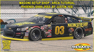 iRacing ARCA Phoenix 2008 Guide to Qualifying and Race 25S3