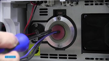 HPLC Maintenance - Replacing the Lamps in an Agilent G1315X DAD or G1365X MWD