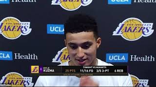 Watch Shaq's Reaction To Kuz Saying \\