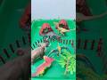 Satisfying ASMR : Animal and Dinosaur toys unboxing | Diorama ~ No talking