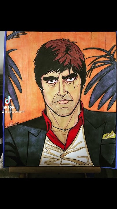 Say Hello To The Bad Guy Scarface #scarface #viralshorts #tonymontana artwork say hello to the bad guy