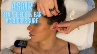 ASMR Star Seeds Ear Seeds with Acupressure Points 💫 Unintential ASMR Tingles & Relaxation screenshot 5
