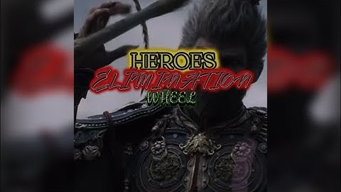 Heroes Elimination Wheel: Last Part #heroes #vsbattle #edit #1v1 #battle #capcutedit #lastpart