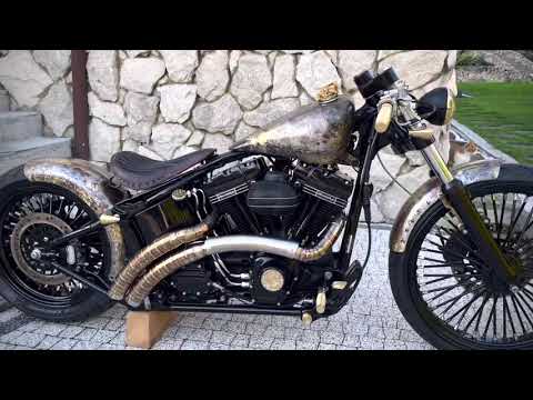 Harley Davidson Rat Bobber in Poland