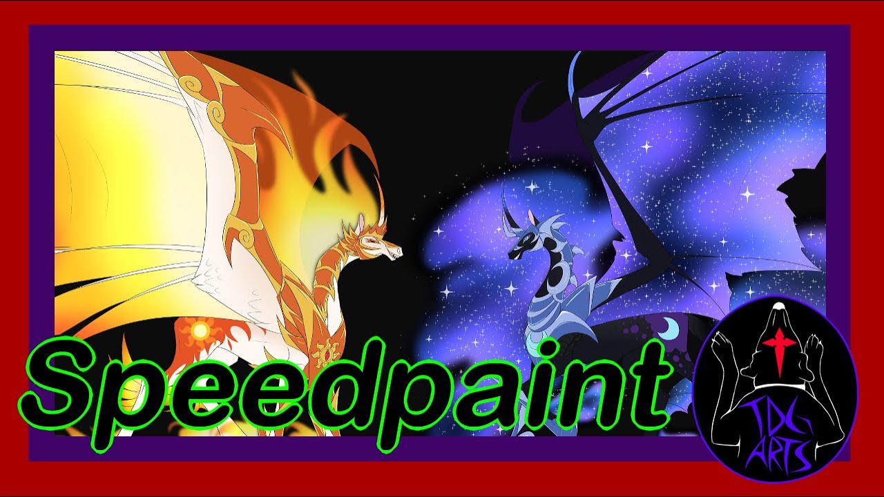 Speedpaint | [MLPFiM] Nightmare Moon and Daybreaker