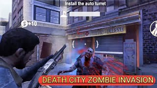 DEATH CITY ZOMBIE INVASION gameplay screenshot 5