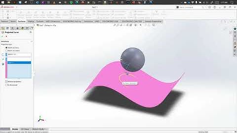 Projection Split Line (Solidworks Intermediate Workshop)