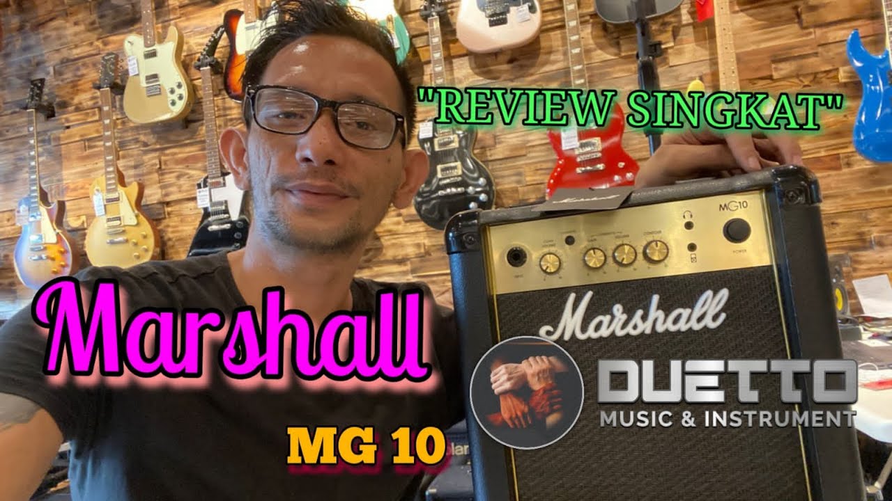 Review Marshall MG10 Duetto Music YouTube