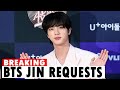 BTS Jin Asks ARMYs To Discover Shows For His Solo Album Promotion BTS Jin Asks ARMYs To Discover Shows For His Solo Album Promotion