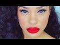 HOW TO : QUICK, EASY &amp; AFFORDABLE RED OMBRE LIPS