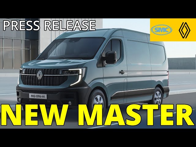 ALL-NEW Renault Master Announcement, Press Release Info