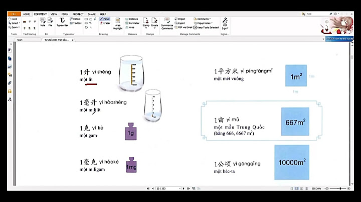 Các đơn vị đo lường tiếng trung là gì