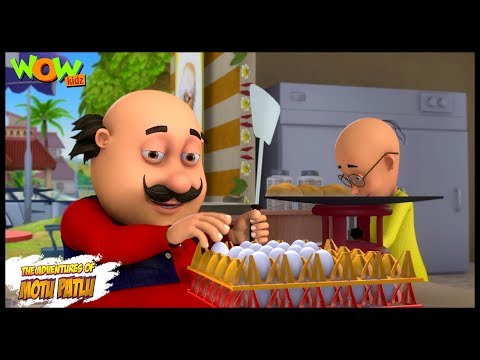 Motu Patlu New Episode | Cartoons | Kids TV Shows | Motu Patlu Omelette Pav Shop | Wow Kidz