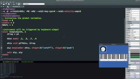 Building a simple plugin synth with Cabbage v2 - part 3