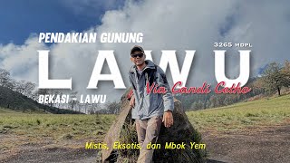 GUNUNG LAWU Via Candi Cetho | MISTIS TAPI EKSOTIS (?) | Lebaran April 2024