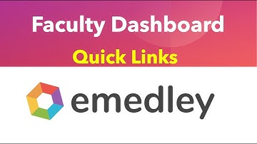 Video 3. (Faculty) Quick Links
