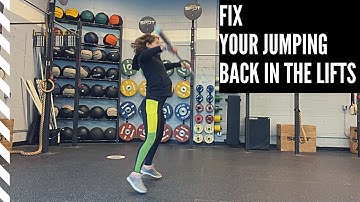 Jumping Back in the Lifts. Why? And How to Fix It! / Olympic Weightlifting Instruction