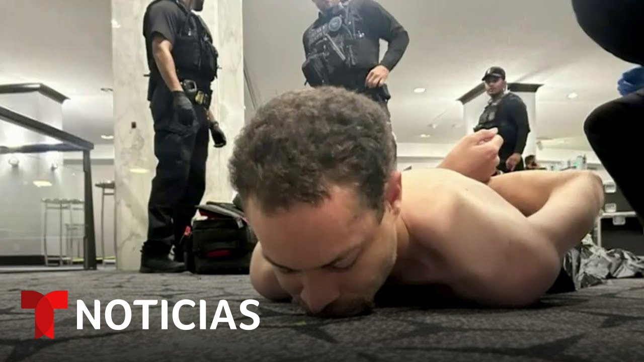 Trump divulga una foto del sospechoso de disparar en la cena de corresponsales | Noticias Telemundo
