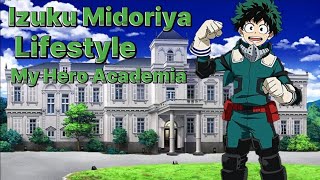 Izuku Midoriya (Deku) lifestyle from My Hero Academia . Anime Character Lifestyle.