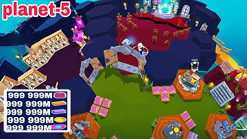 my little universe | planet 5 full map | unlimited resources | walkthrough gameplay