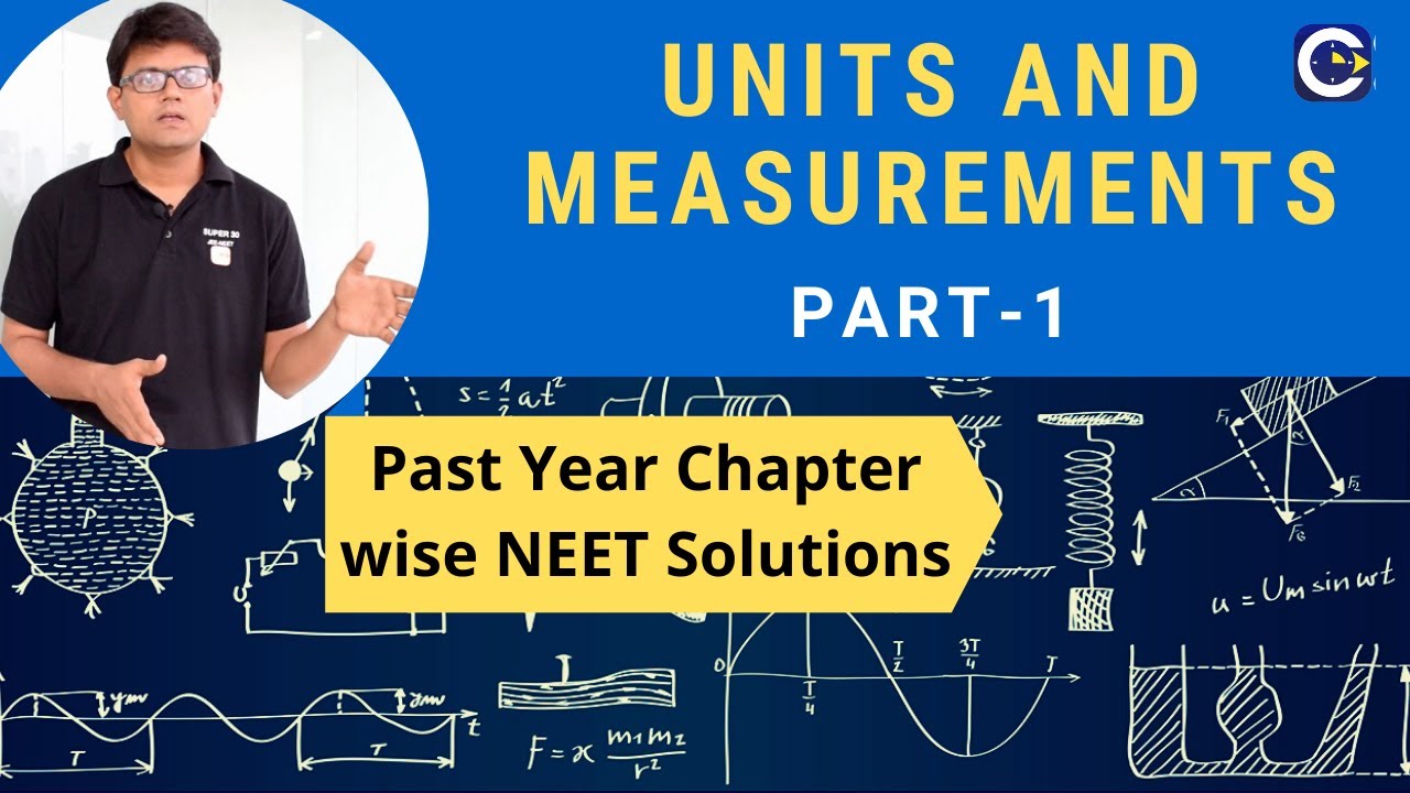 NEET Past Year Questions Units and Dimensions Part 1 - YouTube