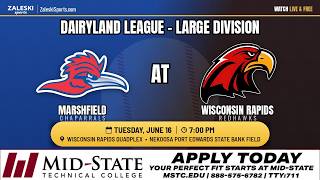 Marshfield at Wisconsin Rapids | 2026 Men's Baseball
