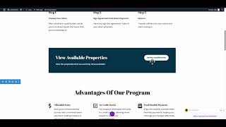 Duplicating Sections, Moving Sections, Creating Sections, Rows, Modules Available