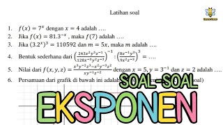 SOAL-SOAL HOTS BILANGAN BERPANGKAT
