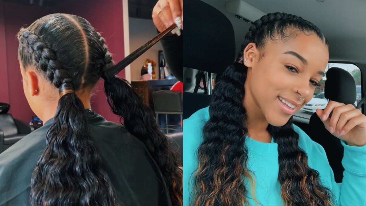 Watch Me Get Feed In Braids For The First Time