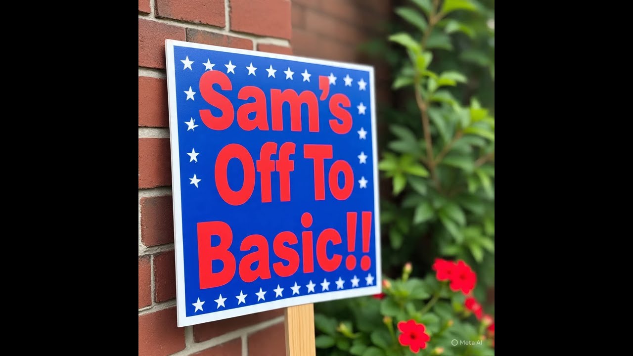 Sam is off to Basic Training!! We do a bourbon blind that takes him by surprise!