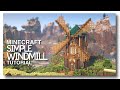 Minecraft: How to Build a Windmill!