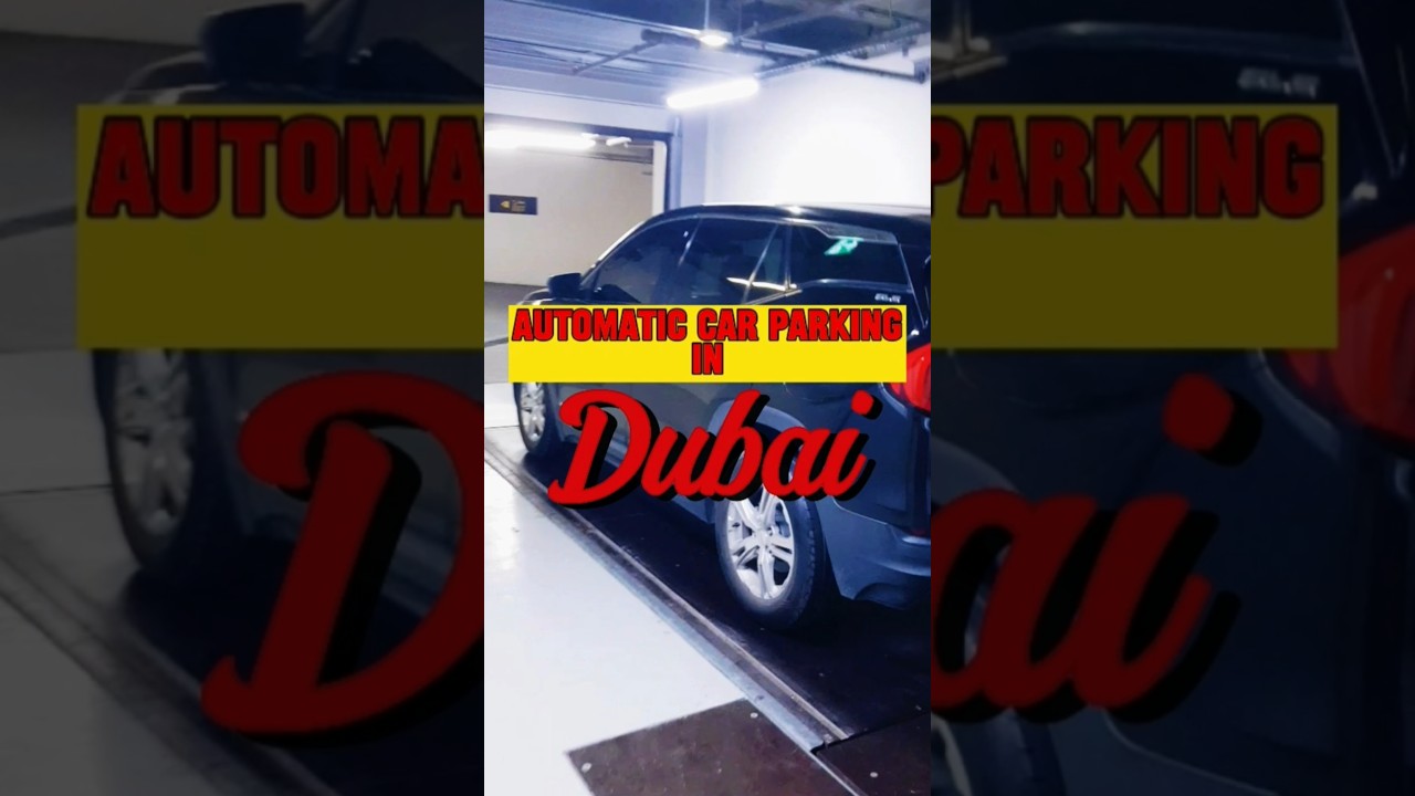Automatic Car Parking System #dubai