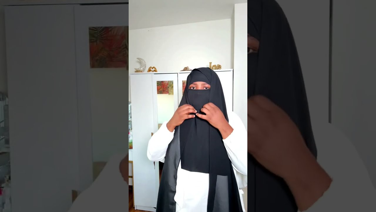 Going Anonymous! I Tried Niqab For The First Time Ever! Husband & Kids Reaction... weird😔🤔