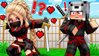 NİNJA KIZ BANA AŞIK OLDU - Minecraft