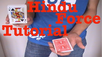 Hindu Shuffle Card Force (Magic Tutorial)