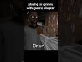 playing as granny with granny chapter 1 gameplay 😆| #granny #gaming #gameplay #games #shorts