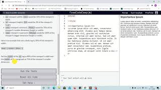 Tutorial 4 - Making Typography Responsive - free code camp (Explained)