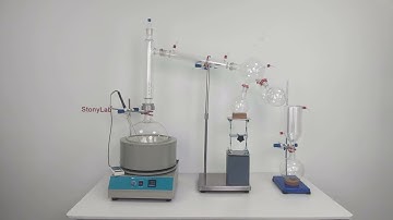 STONYLAB Short Path Distillation Essential Oil Extraction Equip
