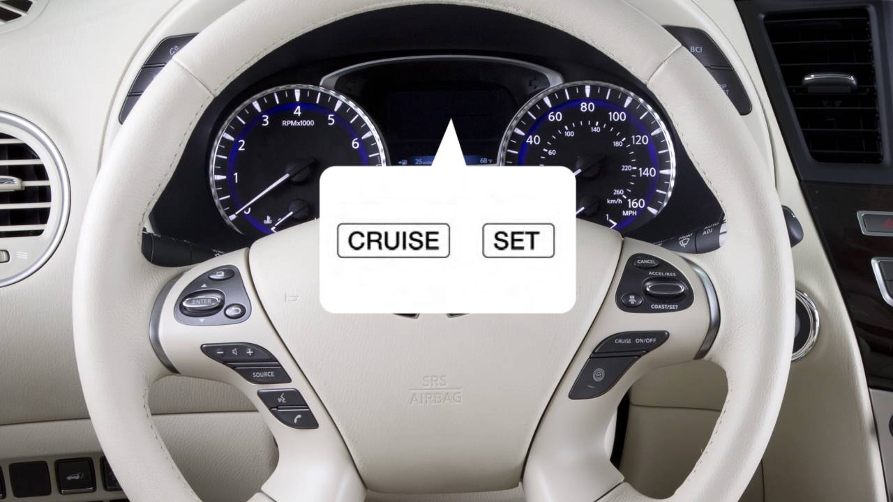 electronics 2016 Infiniti QX60 HEV- Conventional Cruise Control (Fixed Speed)