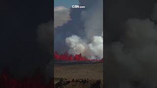 La Furiosa Erupción De Un Volcán En Islandia