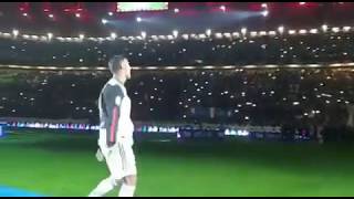 Juventus Serie A Trophy Celebration Cristiano Does A Siiiiii Celebration