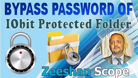 How to bypass password protection of IObit Protected Folder and recover data?