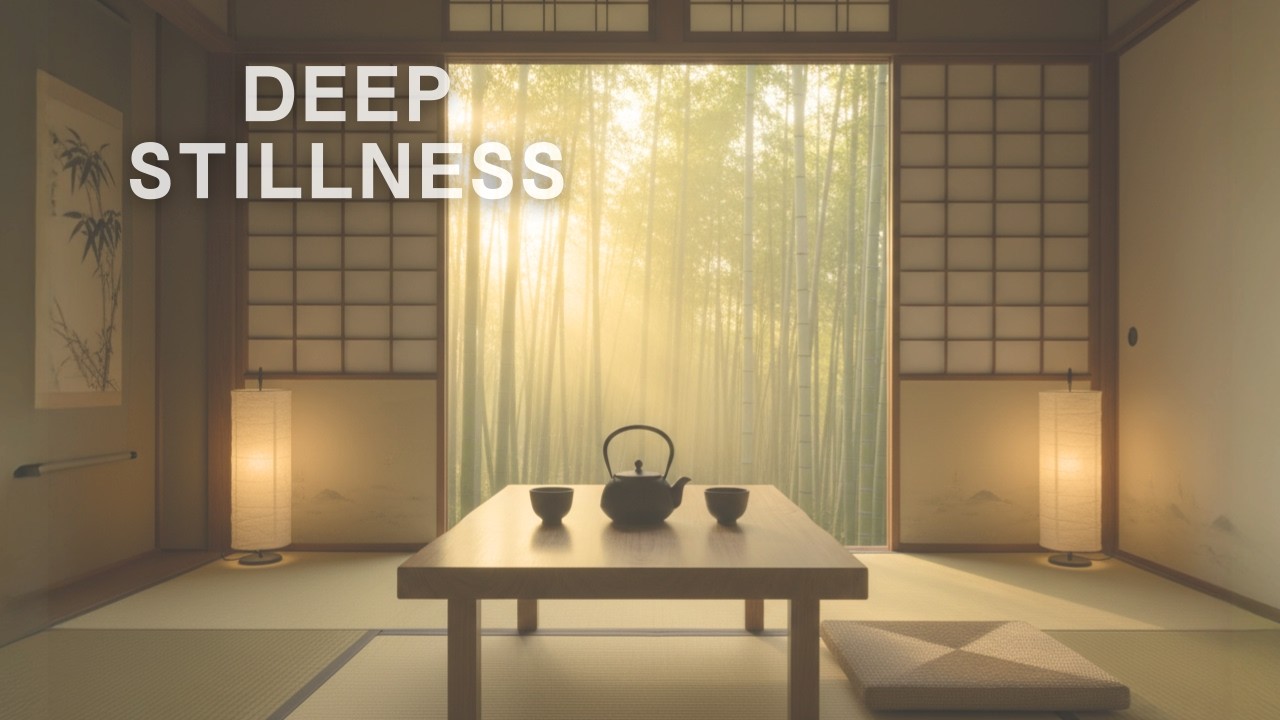 Deep Stillness – Japanese Zen Ambient for Stress Relief | Shakuhachi Flute