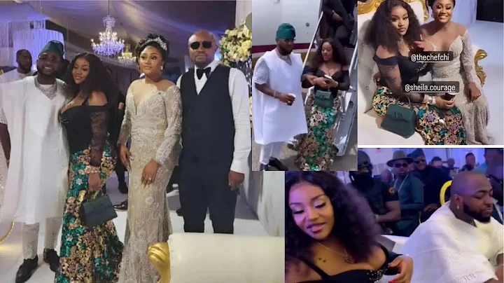 Israel DMW Exotic Wedding| Davido, Chef Chi arrive in grand style