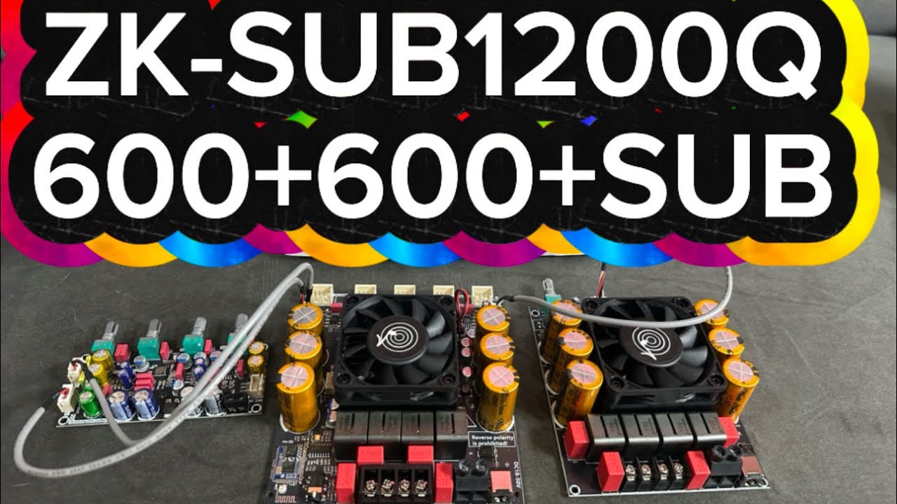 ZK-SUB1200Q 1200W รีวิวเต็ม งานนี้สำหรับคนหูเทพ แรงจัดทุกย่านเสียง เปิดตัว 2,xxx 