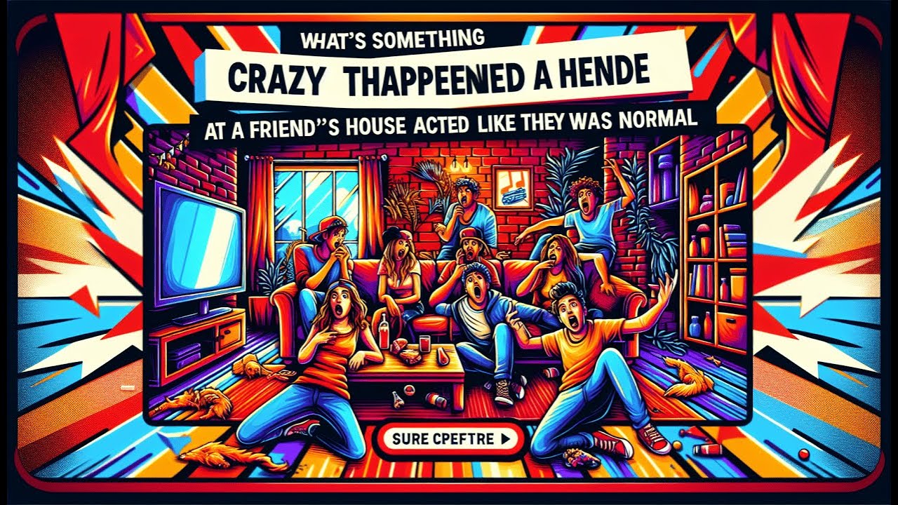 7 Insane Moments at My Friends House That Will Leave You Speechless! (r